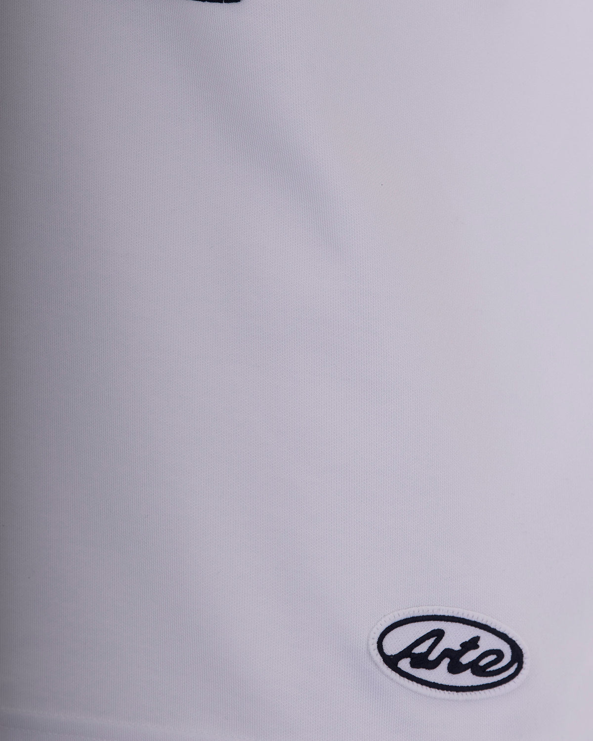Arte Antwerp Distorted Number Motif T-Shirt — White