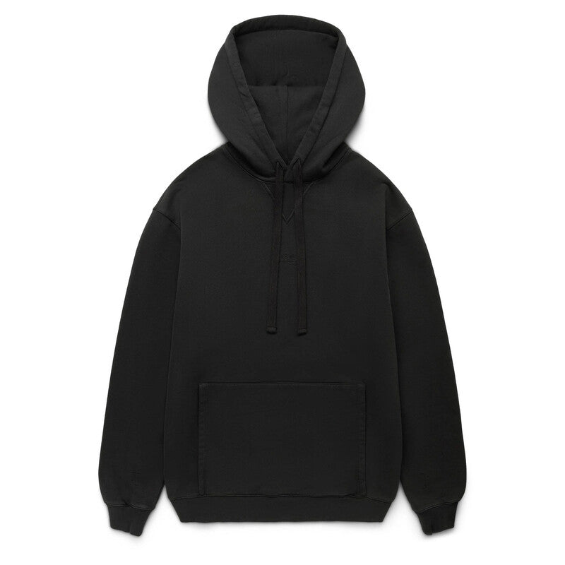A Cold Wall Essential Cotton Drawstring Hoodie ACWMW178-ONYX men's hoodie in black