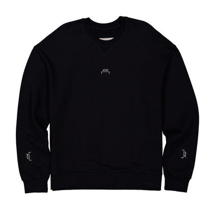 A Cold Wall Essential Cotton Jersey Sweatshirt ACWMW080-BLACK men's sweater in black
