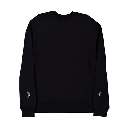 A Cold Wall Essential Cotton Jersey Sweatshirt ACWMW080-BLACK men's sweater in black