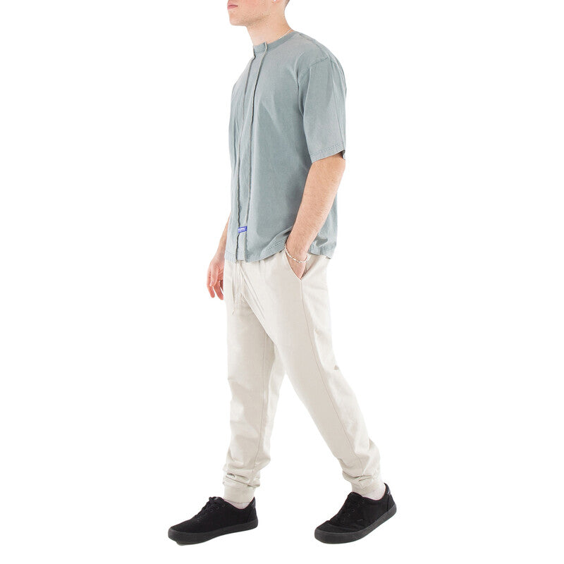 A Cold Wall Essential Cotton Track Pants ACWMB274-BONE men's pants in beige