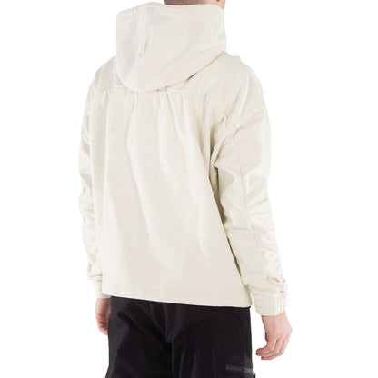 A Cold Wall Shroud Cotton Hoodie ACWMW205-BEIGE men's hoodie in beige