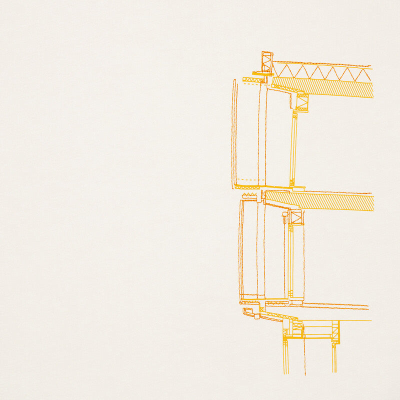 A Cold Wall Shroud Cotton Hoodie ACWMW205-BEIGE men's hoodie in beige