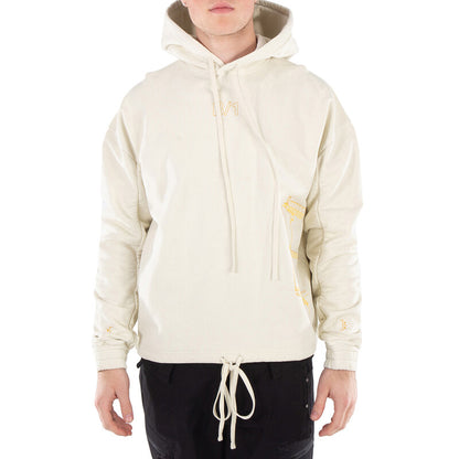 A Cold Wall Shroud Cotton Hoodie ACWMW205-BEIGE men's hoodie in beige