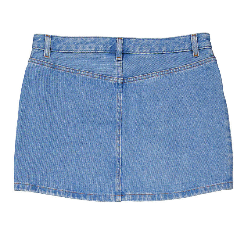 A.P.C. Mini Denim Skirt COHCW-F06093-INDIGO DELAVE women's skirt in indigo