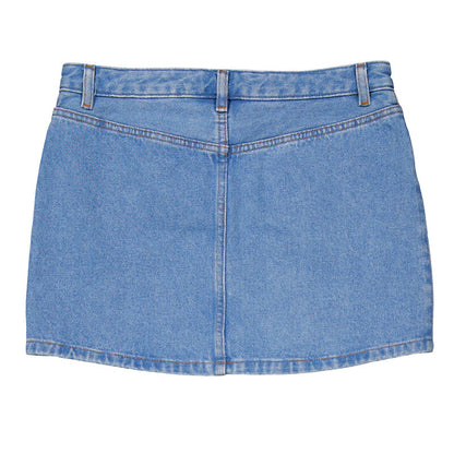 A.P.C. Mini Denim Skirt COHCW-F06093-INDIGO DELAVE women's skirt in indigo