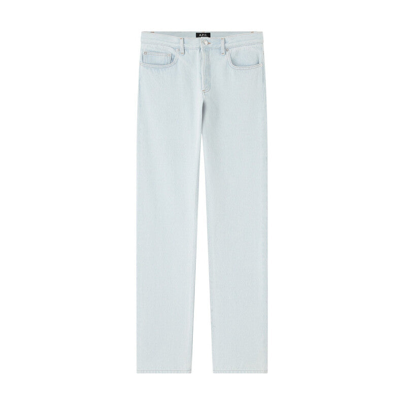 A.P.C. New Standard Denim Jeans COHAR-M09001-LIGHT BLUE men's jeans in light blue