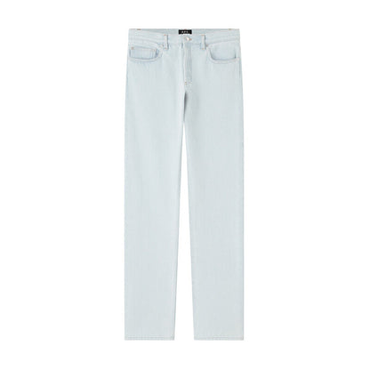A.P.C. New Standard Denim Jeans COHAR-M09001-LIGHT BLUE men's jeans in light blue