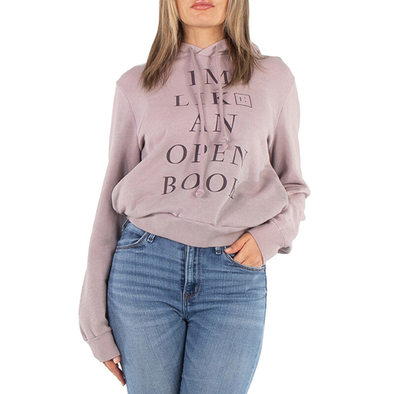 Acne Studios Faro Printed Heat-Reactive Hoodie CI0121-AI3 unisex hoodie in grey purple