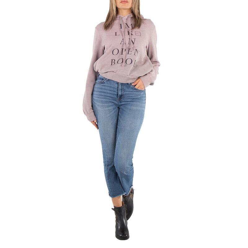 Acne Studios Faro Printed Heat-Reactive Hoodie CI0121-AI3 unisex hoodie in grey purple