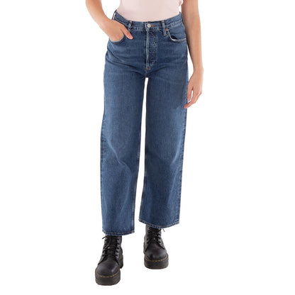 Agolde Ren Wide Leg Jeans A9191-1604-CONTROL women's jeans in Dark Vintage Indigo