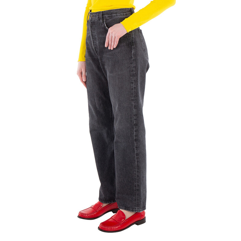 Agolde Fran Jeans A9157-1346-DITCH women's jeans in Black