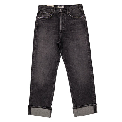 Agolde Fran Jeans A9157-1346-DITCH women's jeans in Black
