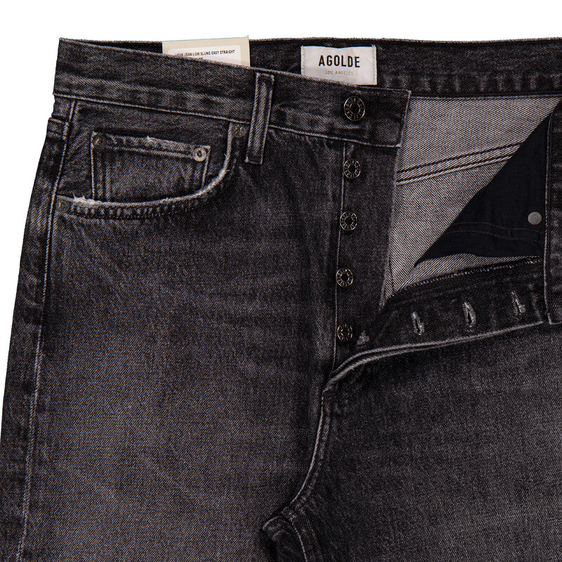 Agolde Fran Jeans A9157-1346-DITCH women's jeans in Black
