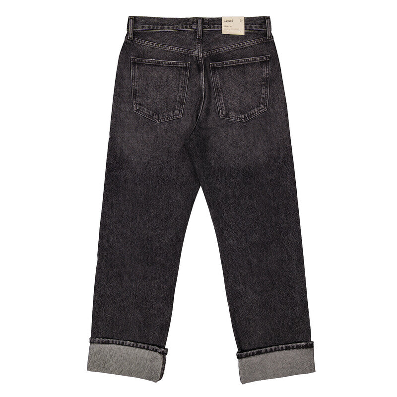 Agolde Fran Jeans A9157-1346-DITCH women's jeans in Black