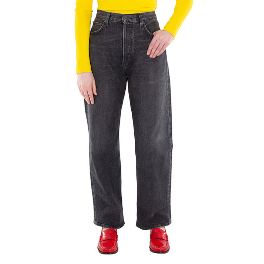 Agolde Fran Jeans A9157-1346-DITCH women's jeans in Black