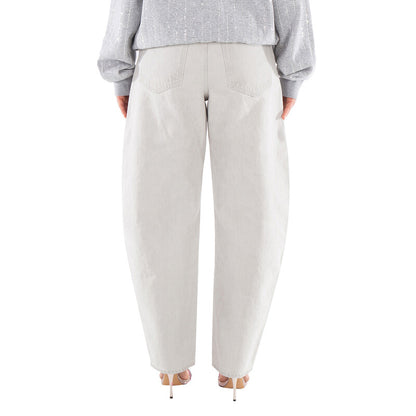 Agolde Balloon Jeans A9192-1207-TARNISH women's jeans in Pale Grey