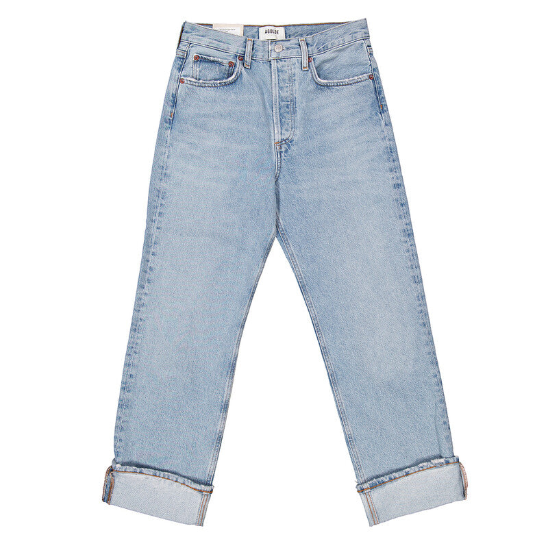 Agolde Marbled Fran Straight Jeans A9157B-1206-FORCE women's jeans in Vintage Marbled