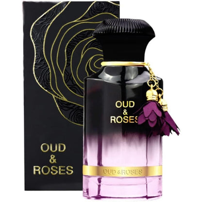 Ahmed Al Maghribi Unisex Oud & Roses Extrait de Parfum Spray 2.0 oz