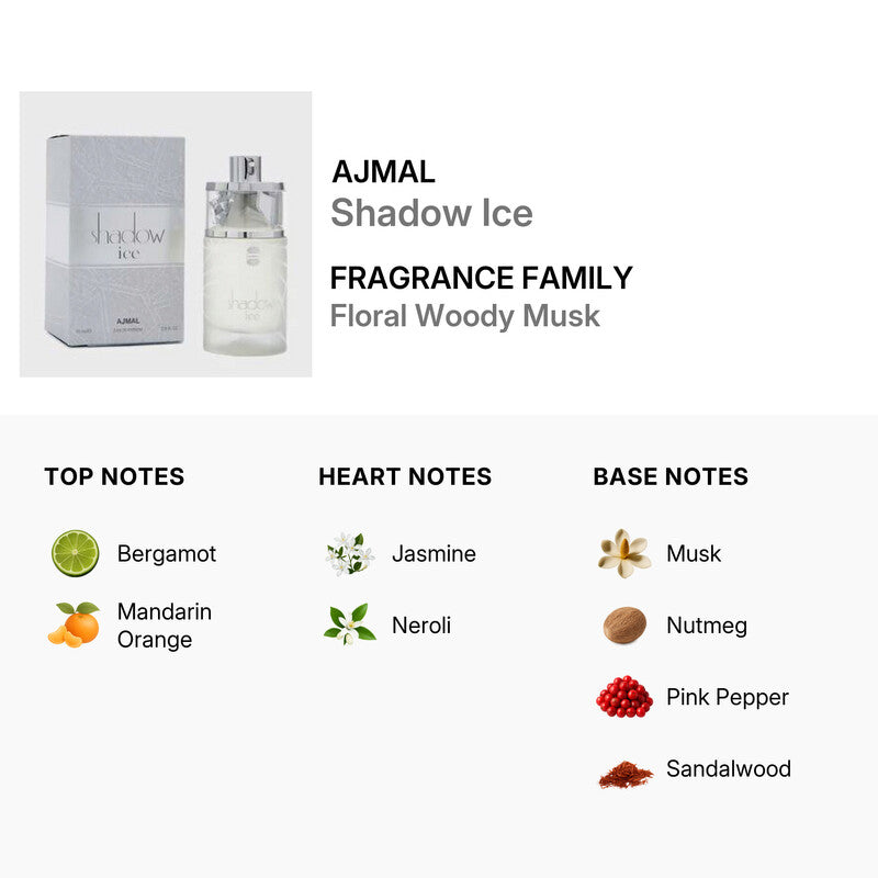 Ajmal Shadow Ice Eau de Parfum
