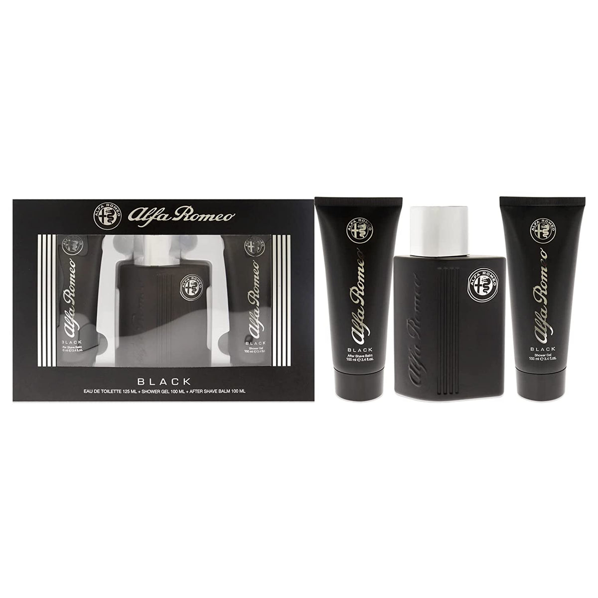 Alfa Romeo Men's Black Gift Set