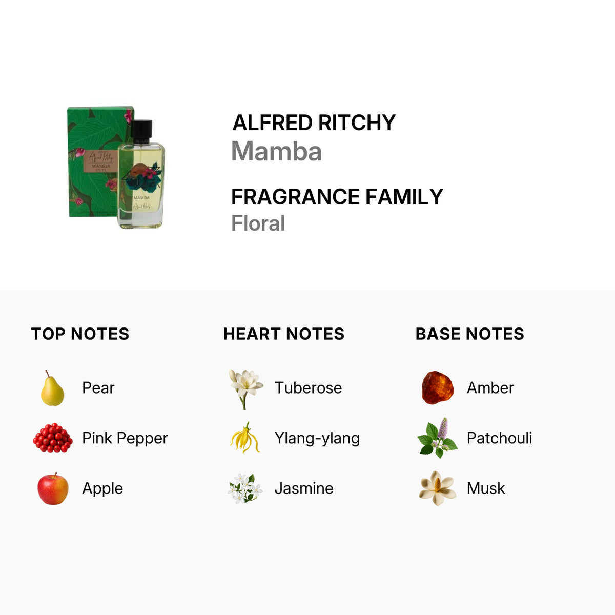 Alfred Ritchy Mamba EDP 3.38 oz