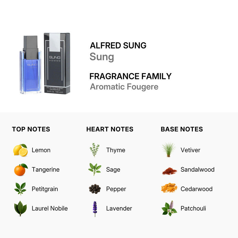 Alfred Sung Sung for Men Eau de Toilette