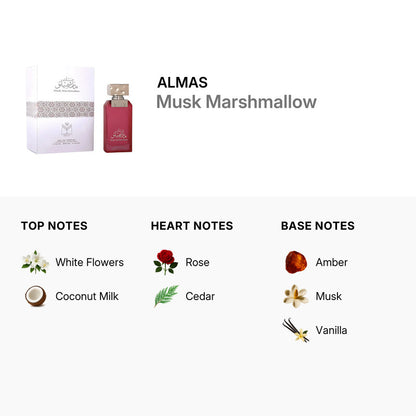 Almas Musk Marshmallow Eau de Parfum 100ml