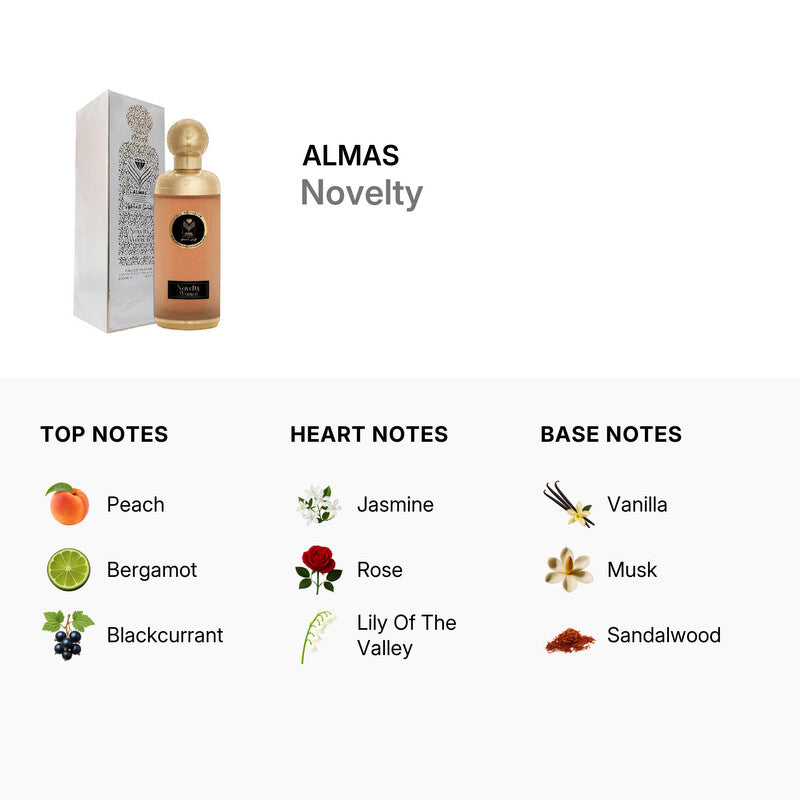 Almas Novelty Eau de Parfum 200ml