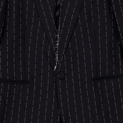 Alyx Pinstriped Embroidered Blazer AAUTA0113FA01-MTY0001 men's jacket in black and white, product photo 6