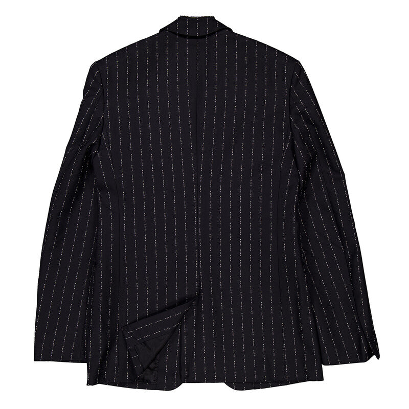 Alyx Pinstriped Embroidered Blazer AAUTA0113FA01-MTY0001 men's jacket in black and white, product photo 7