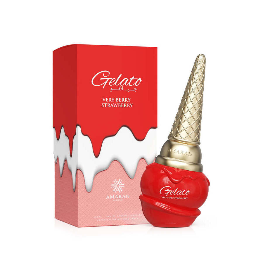 Amaran Gelato Very Berry Strawberry Unisex Eau de Parfum 100 ml
