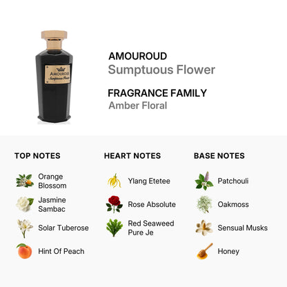 Amouroud Sumptuous Flower Unisex Eau de Parfum 100 ml