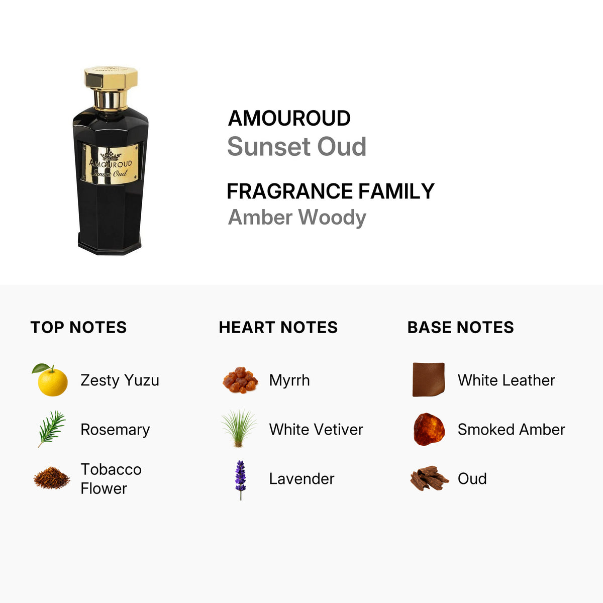 Amouroud Sunset Oud Unisex Eau de Parfum 100 ml