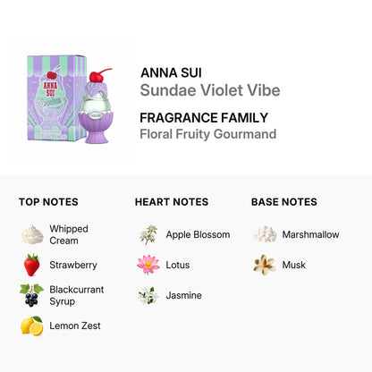 Anna Sui Sundae Violet Vibe Eau de Toilette