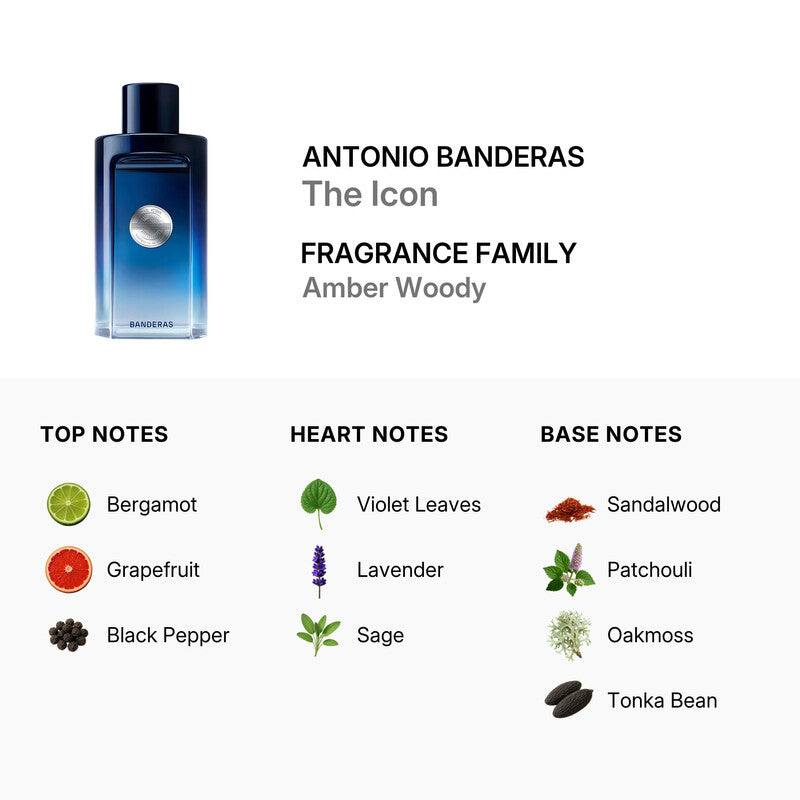 Antonio Banderas The Icon Eau de Toilette