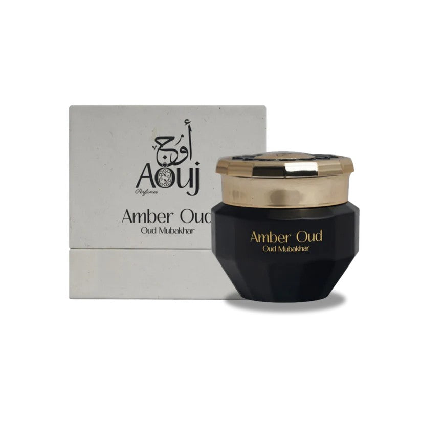 Aouj Amber Oud Mubakhar Incense 75ml