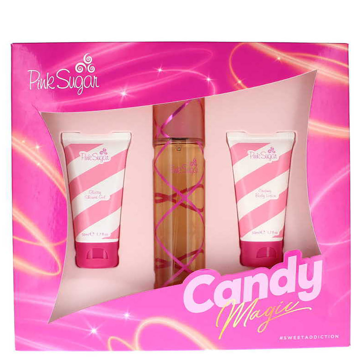 Aquolina Pink Sugar Candy Magic 3pc Gift Set – Women's Fragrance