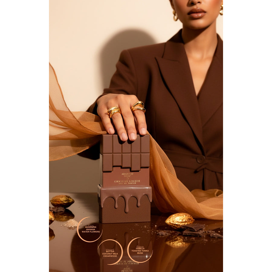 Arabiyat Sugar Chocolate Ganache EDP Spray 3.4 oz – Unisex Fragrance