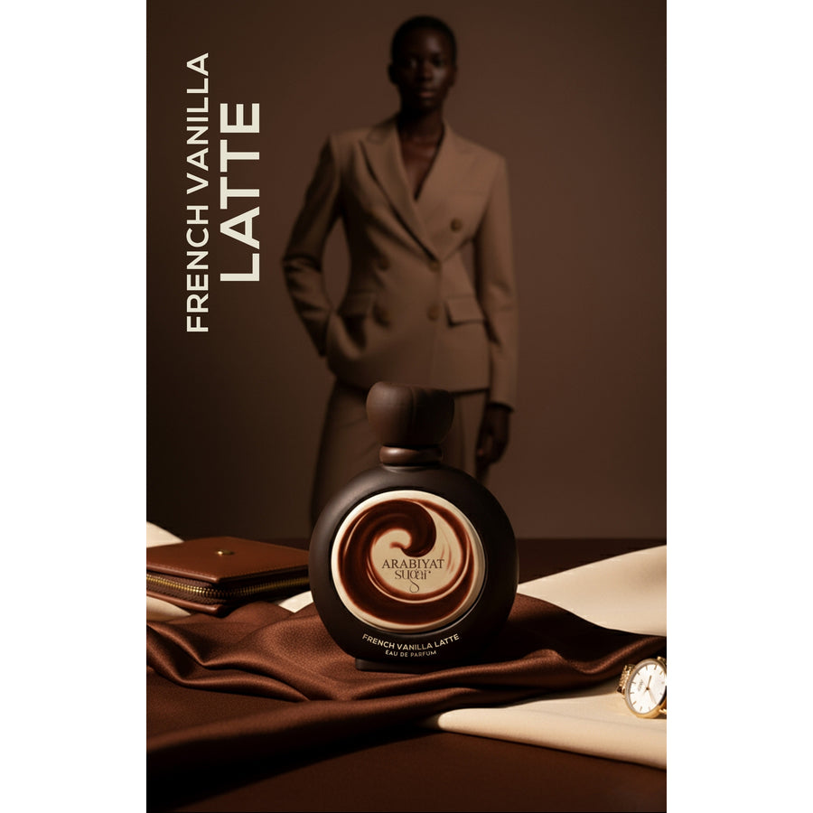 Arabiyat Sugar French Vanilla Latte EDP Spray 3.4 oz – Unisex Fragrance