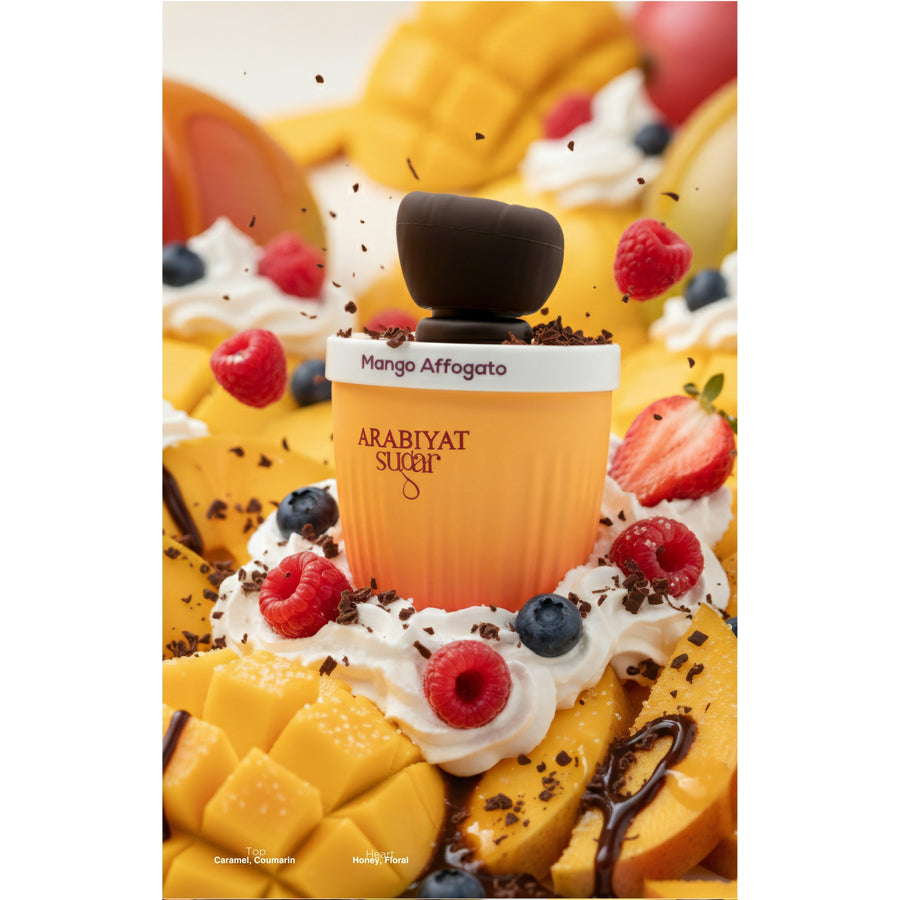 Arabiyat Sugar Mango Affogato EDP Spray 3.4 oz – Unisex Fragrance