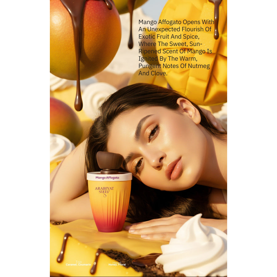 Arabiyat Sugar Mango Affogato EDP Spray 3.4 oz – Unisex Fragrance