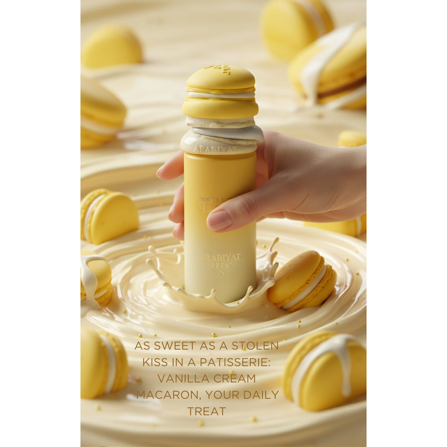 Arabiyat Sugar Vanilla Cream Macaron EDP Spray 3.4 oz – Unisex Fragrance