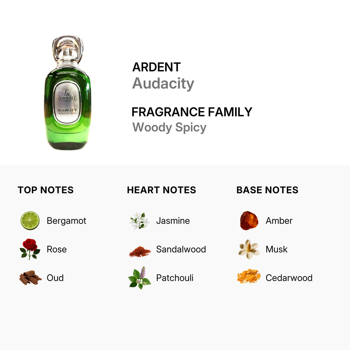 Ardent Audacity Extrait de Parfum 90ml