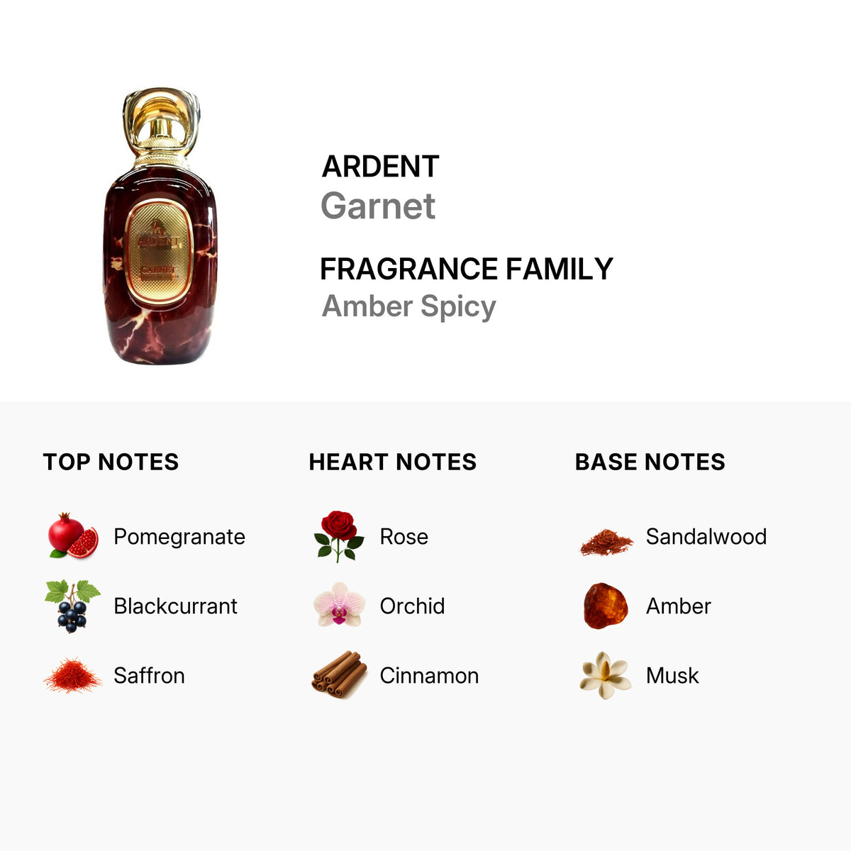 Ardent Garnet Extrait de Parfum 90ml