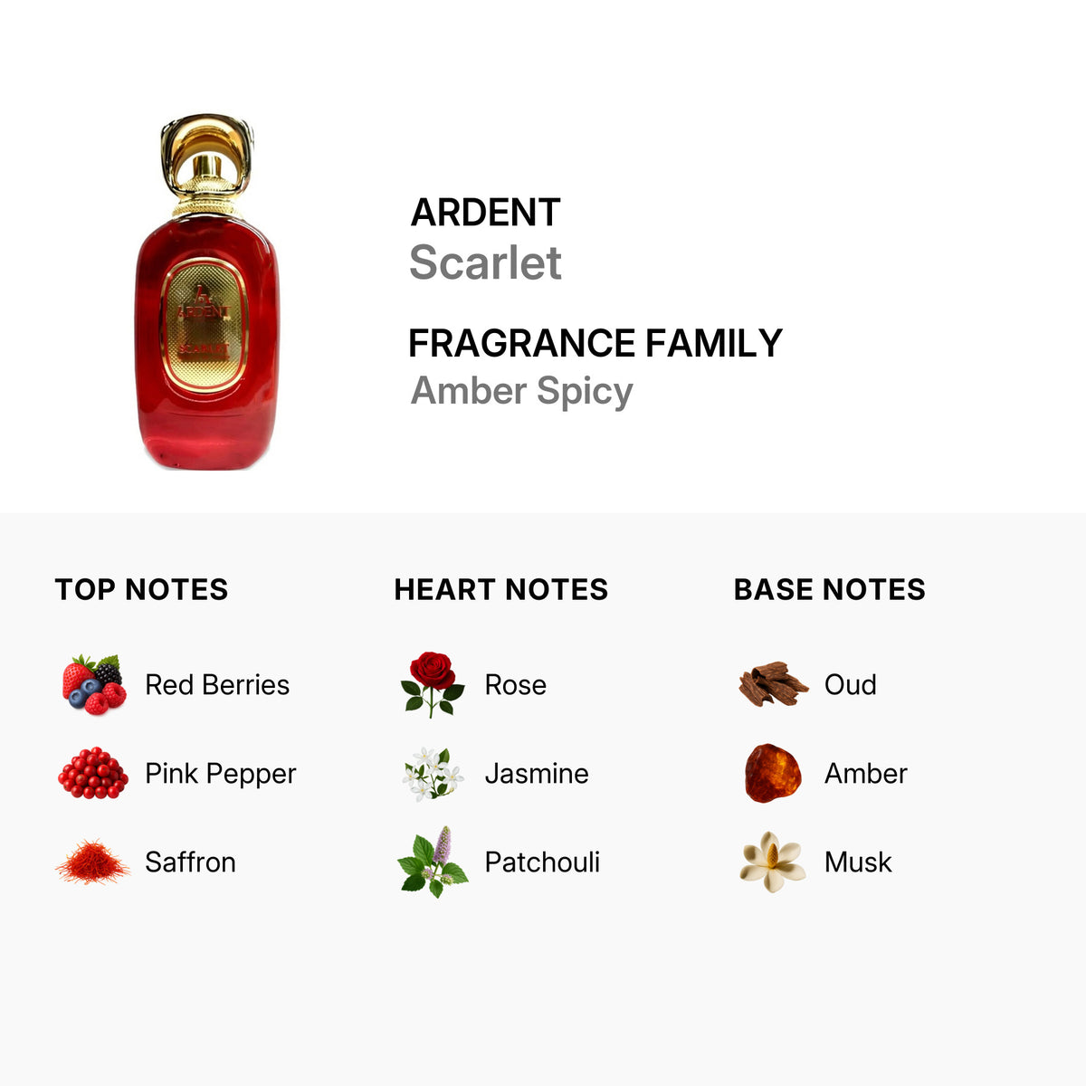 Ardent Scarlet Extrait de Parfum 90ml