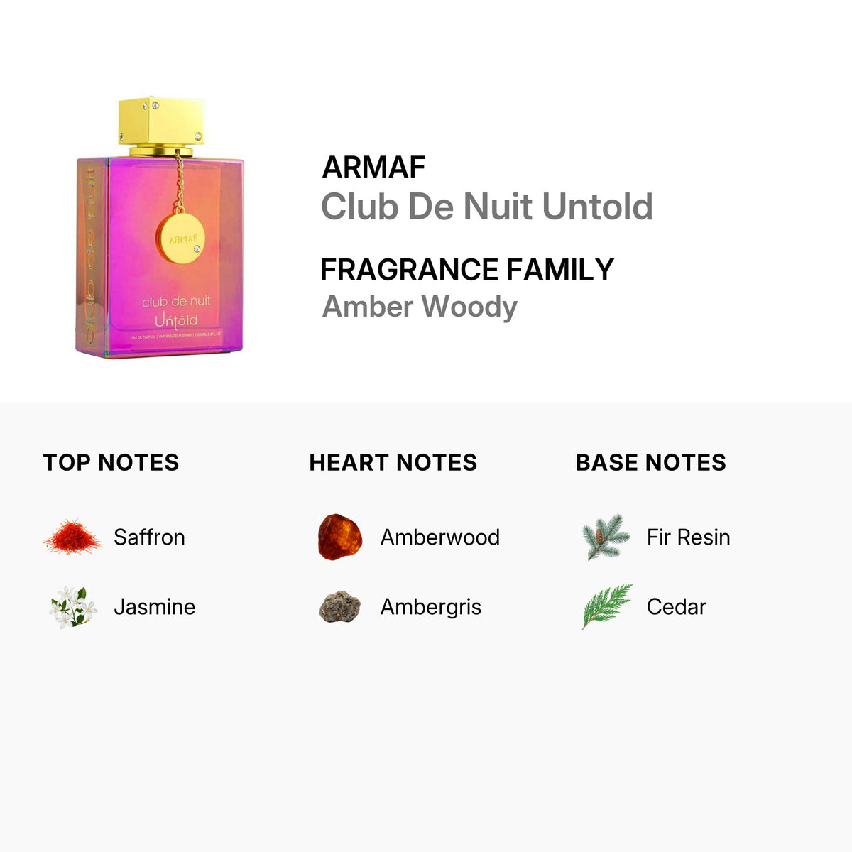 Armaf Unisex Club De Nuit Untold EDP