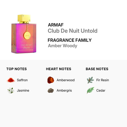 Armaf Unisex Club De Nuit Untold EDP