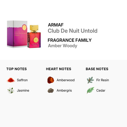 Armaf Unisex Club De Nuit Untold EDP