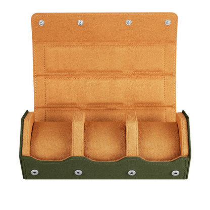 Arsenale Esagono 3-Slot Watch Roll